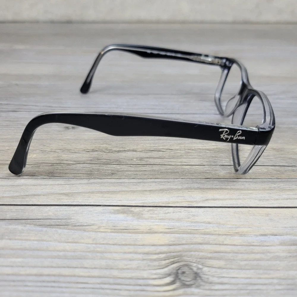 Ray-Ban Eyeglasses Frames RB 1531 3529 Black Clear Full Rim Kids 48-16-130
